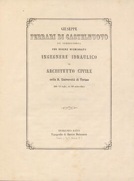 Tesi del 1859