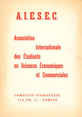 Association Internationale des Étudiants en Sciences Économiques et Commerciales - Comitato piemontese