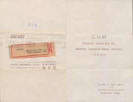 Programmi dei concerti della stagione 1935-36