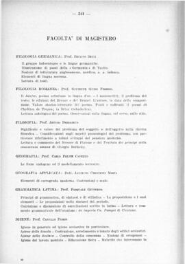 Registri delle lezioni nell'anno scolastico 1960-61