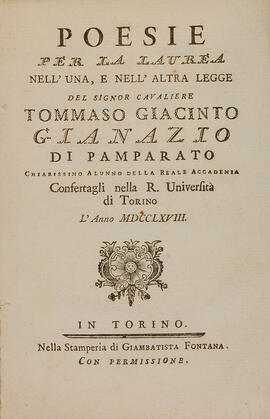 Poesie del 1768