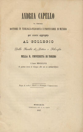 Tesi del 1857